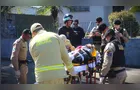 Veja fotos de grave acidente que deixou motociclista de PG com várias fraturas