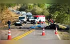 Duas pessoas morrem em grave acidente na PR-170, na ‘Serra do Cadeado’