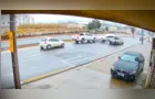 Câmera registra acidente que deixou mulher enclausurada em PG