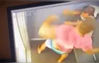 Mulher é espancada por ex-jogador de basquete; câmera flagra agressões