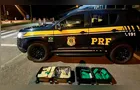 PRF apreende 25 quilos de maconha em ônibus na BR-277, em Guarapuava (PR)