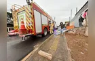 Equipes do Corpo de Bombeiros e Exército mobilizam-se em Castro após tempestade