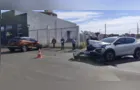 Motorista ignora preferencial e causa acidente no 'Nova Rússia'