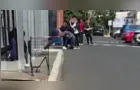 Mulheres trocam chutes e socos em frente a supermercado de PG