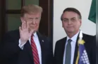 Bolsonaro se declara para Trump; 'Sou apaixonado por ele'