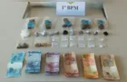 Mulher é detida com mais de R$ 800 e 170 gramas de drogas em PG