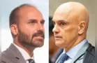 Eduardo Bolsonaro ameaça Moraes: 'Irei às últimas consequências'