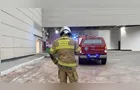 Incêndio em shopping mobiliza Corpo de Bombeiros em Cascavel