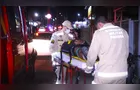Ciclista bate contra caminhão e fica ferido em PG; capacete quebrou com impacto