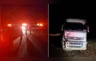 Homem morre ao ser atropelado por caminhão na PRC-456