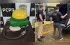 Homem e mulher são presos por receptação de equipamento agrícola em PG