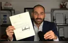 Eduardo mostra carta de Trump a Bolsonaro e manda 'último recado'
