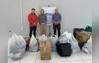 Assistência Social recebe doação de roupas do Rotary Lagoa Dourada
