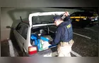Fiat Uno fora da lei: PRF apreende mais de 100 kg de maconha em PG