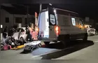 Motociclista fica ferido após colisão com carro em Uvaranas