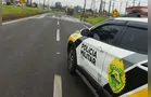 Caminhão passa sobre perna de motociclista após colisão na PR-317