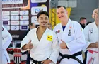 Sensei de PG treina com medalhista olímpico de judô em evento técnico