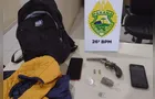 Homem com tornozeleira é preso após roubo à mão armada em Telêmaco Borba