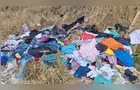 Moradora relata descarte de roupas em bom estado em PG