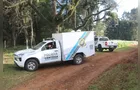 Confira fotos da ação de retirada de suspeito morto em tiroteio em PG