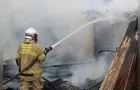 Incêndio consome casa de madeira na região de Uvaranas
