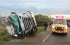 Confira os detalhes do acidente envolvendo caminhão desgovernado em PG