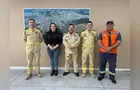 Elisangela debate fortalecimento de ações do Corpo de Bombeiros em Carambeí