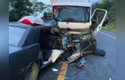 Acidente grave na BR-470 resulta nas mortes de avó, mãe e filha