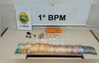 Homem tenta despistar a PM e é preso com droga no carro