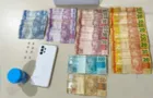 Homem é preso com oito pedras de crack e mais de R$ 400 em Telêmaco