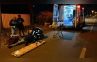 Jovem de 21 anos fica ferido após queda de moto no Cará-Cará