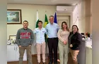 Küller recebe comitiva de Imbaú para fortalecimento institucional