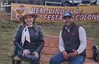Dayane Sovinski convida população para a 26ª Festa do Colono em Imbaú