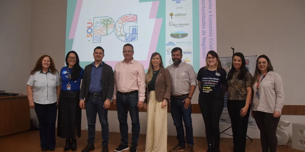 O evento foi realizado no auditório do Sebrae, em Uvaranas, e contou com café de boas-vindas