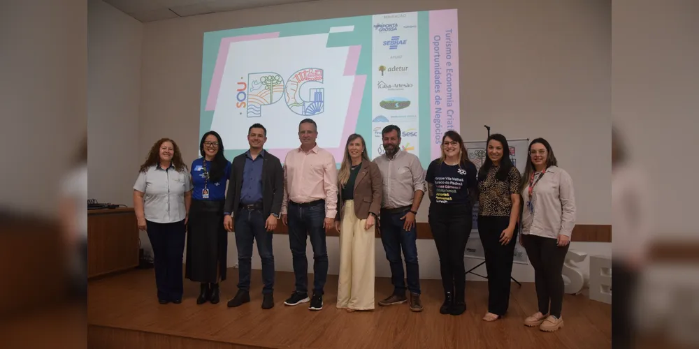 O evento foi realizado no auditório do Sebrae, em Uvaranas, e contou com café de boas-vindas