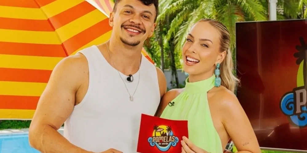 O youtuber Júlio Cocielo e a influenciadora Tata Estaniecki