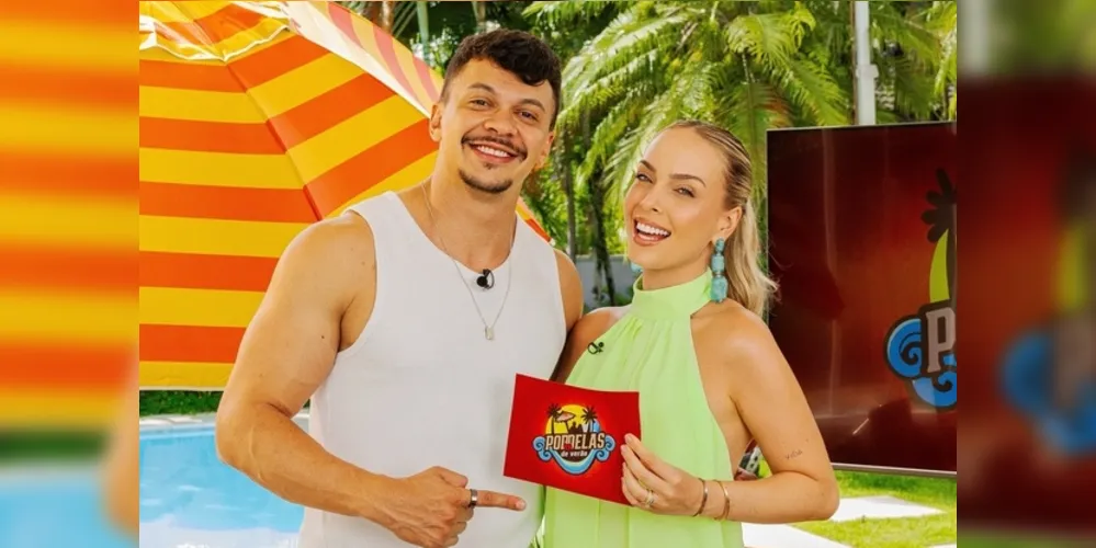 O youtuber Júlio Cocielo e a influenciadora Tata Estaniecki