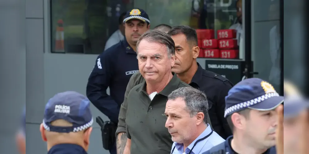 O ex-presidente Jair Bolsonaro