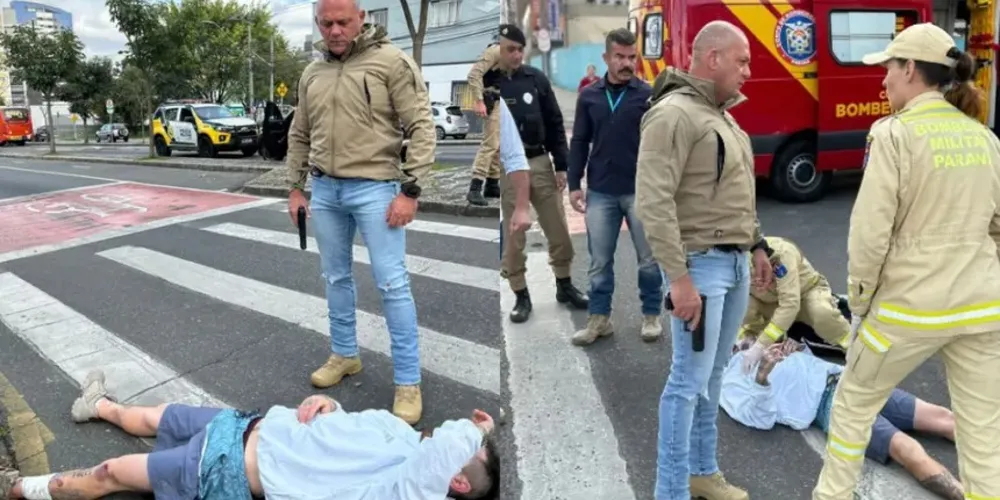 Coronel compartilhou nas redes sociais o relato e as imagens da ação