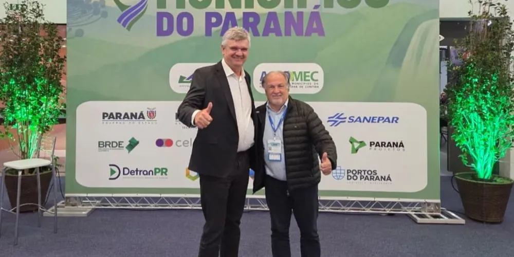 Juca Sloboda e Reginaldo Cheirubim participaram do evento onde foram anunciados os novos recursos