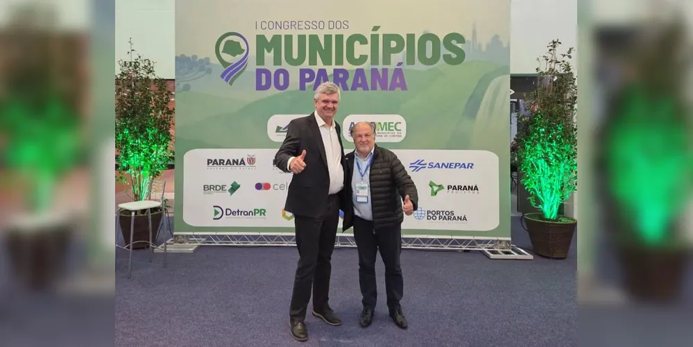 Juca Sloboda e Reginaldo Cheirubim participaram do evento onde foram anunciados os novos recursos