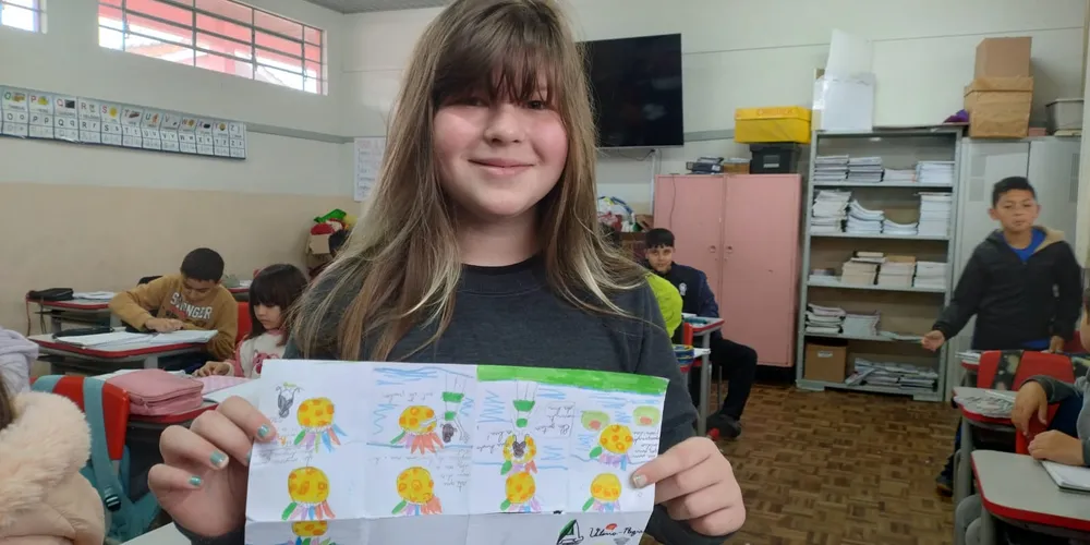 Educandos puderam mostrar suas 'veias artísticas'