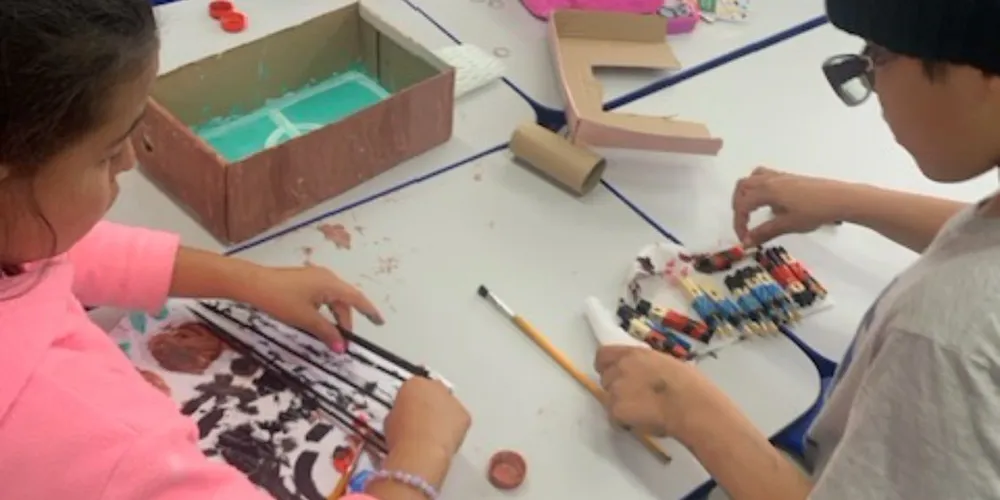 Educandos foram protagonistas de todo o processo