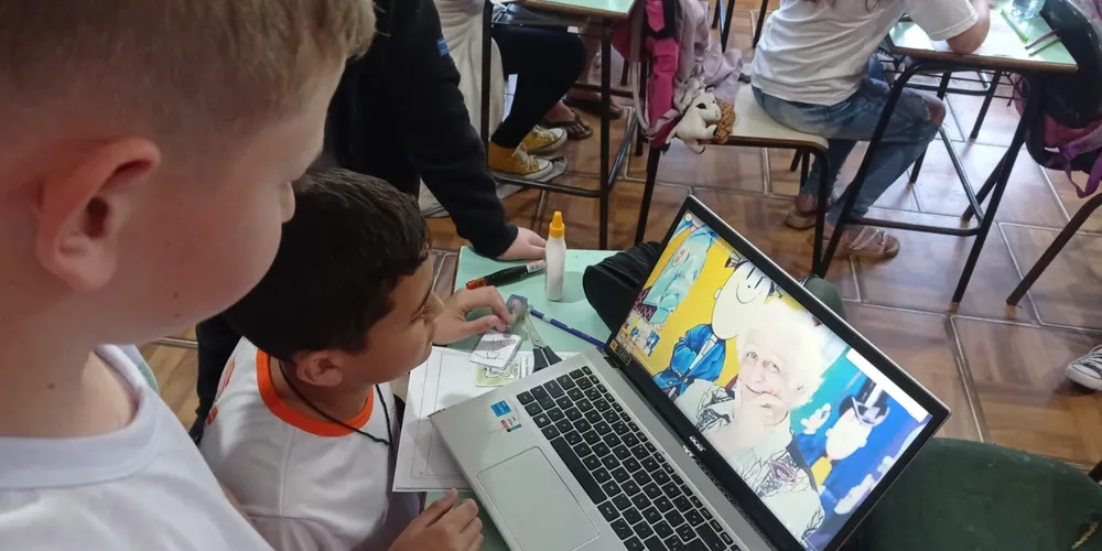 Material contribuiu para grande imersão literária em sala de aula