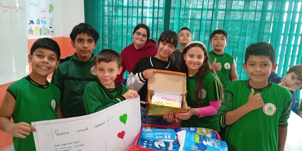 Estudantes puderam ser protagonistas de toda a ação