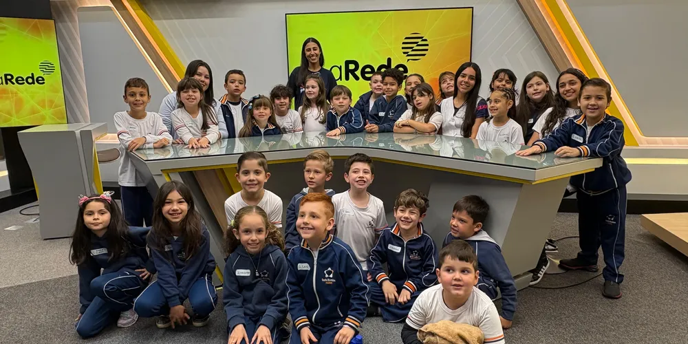 Estúdios do Portal aRede encantaram e contribuíram para série de questionamentos dos estudantes