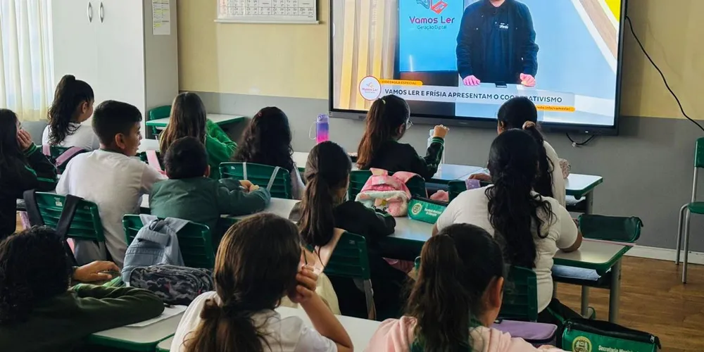 Material audiovisual contribuiu de forma ampla com alunos em sala