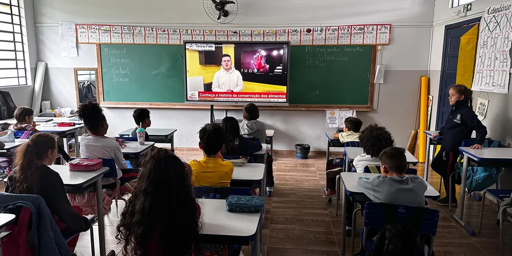 Estudantes puderam unir conhecimento à criatividade em sala de aula