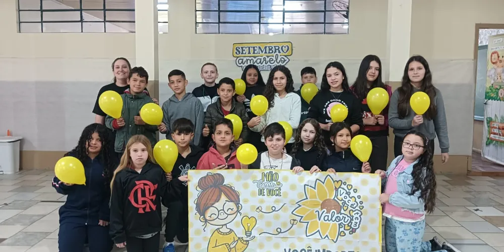 Estudantes foram protagonistas de uma ampla abordagem dentro da campanha