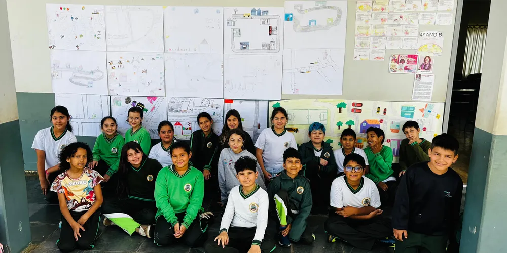 Estudantes apresentaram e expuseram trabalhos realizados dentro do tema logístico